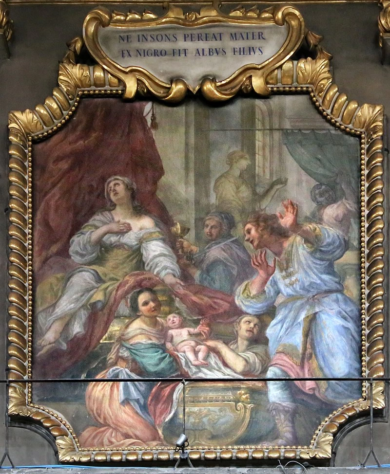 Neonato nero torna bianco - Santissima Annunziata Firenze